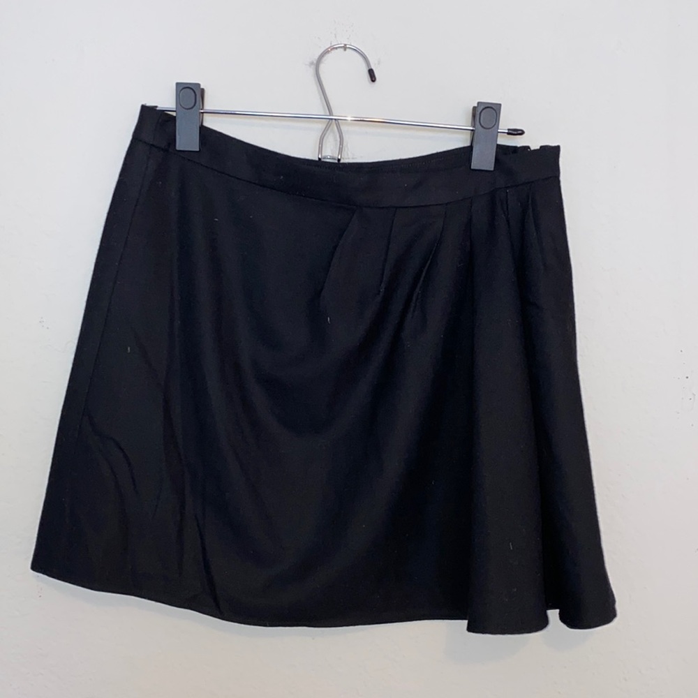 J Crew Wool Mini Skirt